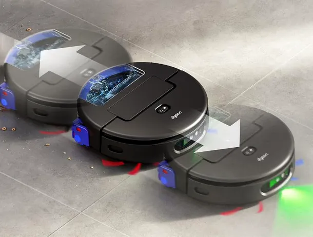 Dyson a lansat Spot+Scrub Ai, un aspirator robot care „vede” murdăria ascunsă