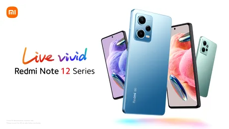 Xiaomi lansează seria Redmi Note 12 în România. Modelul de top are cameră de 200 megapixeli