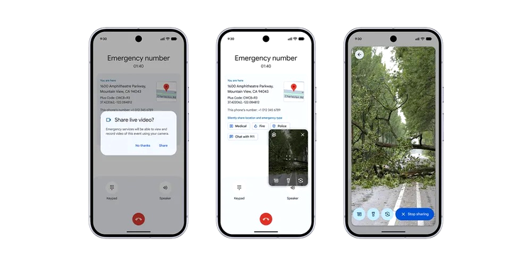 Android Emergency Live Video