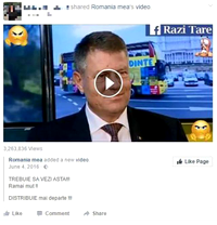 Clipul nesolicitat care a apărut pe paginile oamenilor