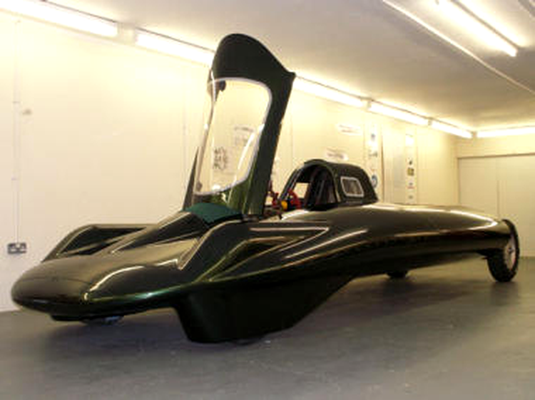 Prototipul realizat de British Steam Car Challenge