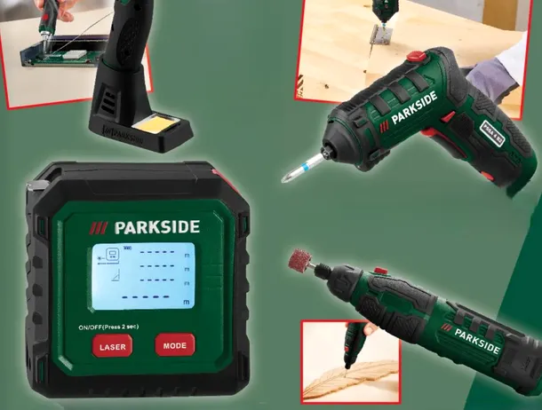Kaufland aduce noi unelte de bricolaj Parkside, la prețuri foarte accesibile: de la măsurători cu laser, până la un pistol de lipit la sub 50 lei