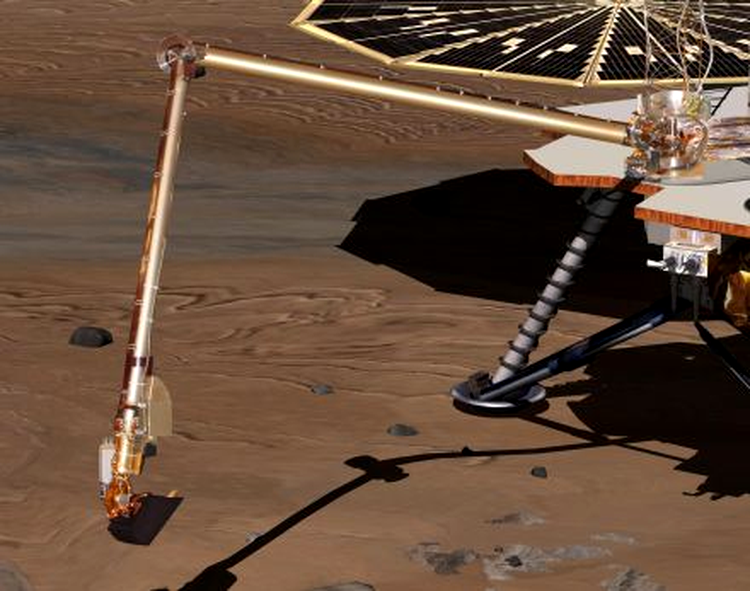 Mars Phoenix Lander – braţul robotic