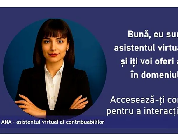 ANAF are chatbot AI: La ce întrebări poate răspunde ANA?