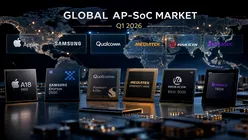 Apple și Samsung câștigă teren pe piața AP-SoC. MediaTek și Qualcomm înregistrează scăderi