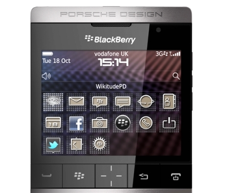 BlackBerry Porsche Design P9981 - ecranul touch