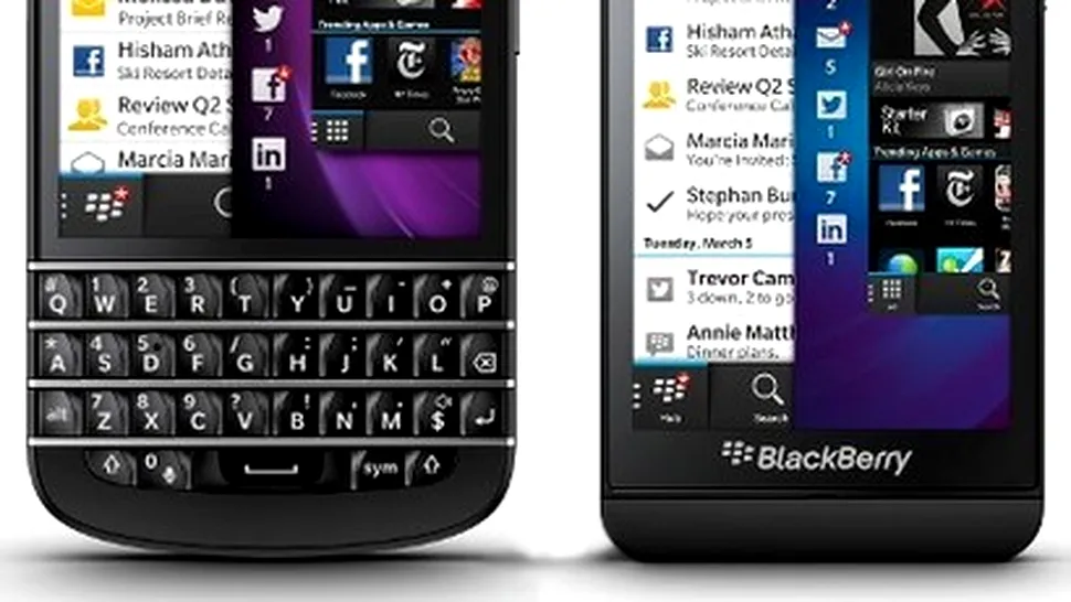 BlackBerry porneşte pe un nou drum cu Z10, Q10 şi BlackBerry OS 10