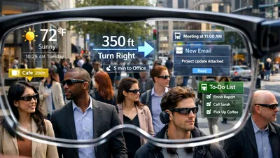 Ochelarii AR accelerează puternic, impulsionată de noile tehnologii și integrarea AI