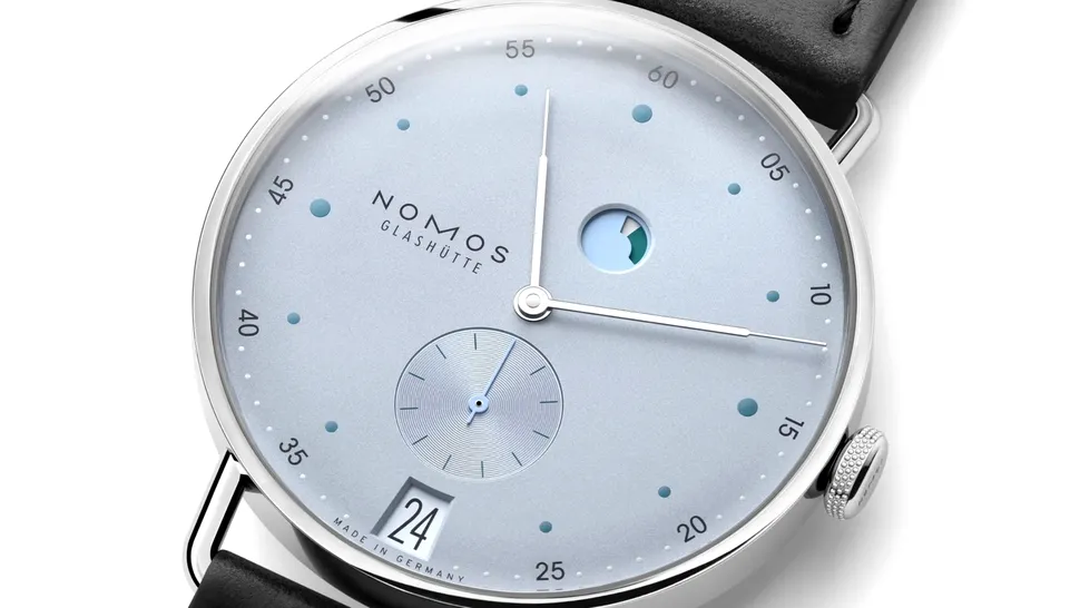 Nomos Glashütte lansează Metro Date Power Reserve Ice Blue: specificații, noul calibru DUW 4701 și preț