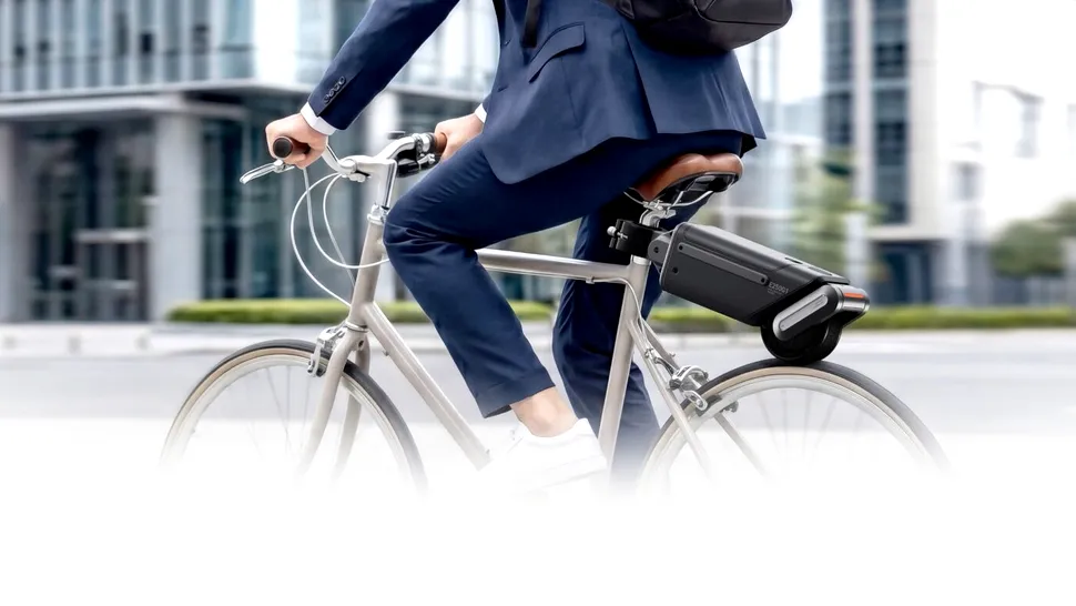 ASUS lansează un dispozitiv care poate transforma aproape orice bicicletă într-o bicicletă electrică