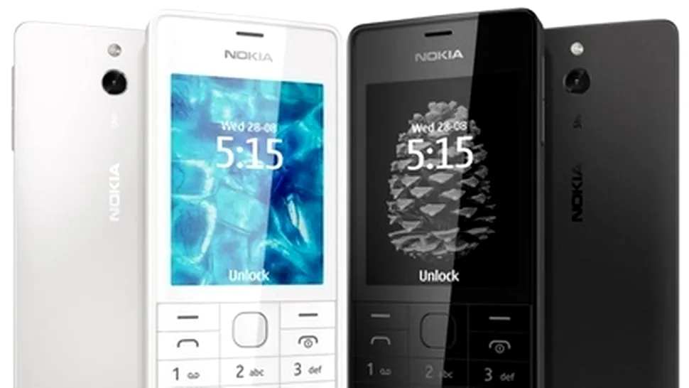 Nokia a lansat 515, un featurephone elegant cu carcasă monobloc din aluminiu