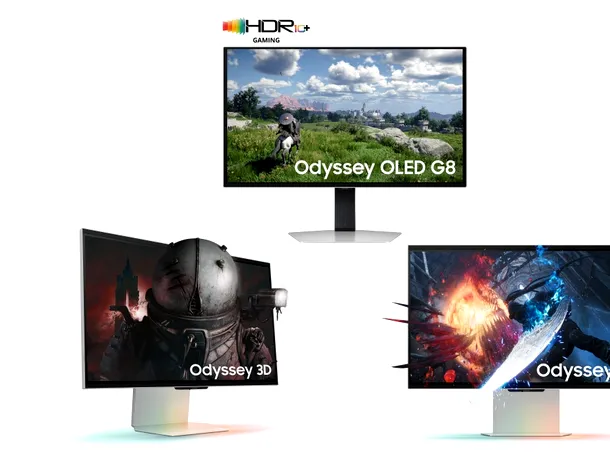 Samsung prezintă monitorul 3D fără ochelari Odyssey 3D, împreună cu noi jocuri compatibile
