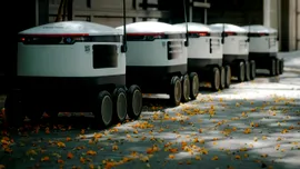 Profesoară pensionară de 78 de ani, arestată pentru că a blocat un robot de livrări