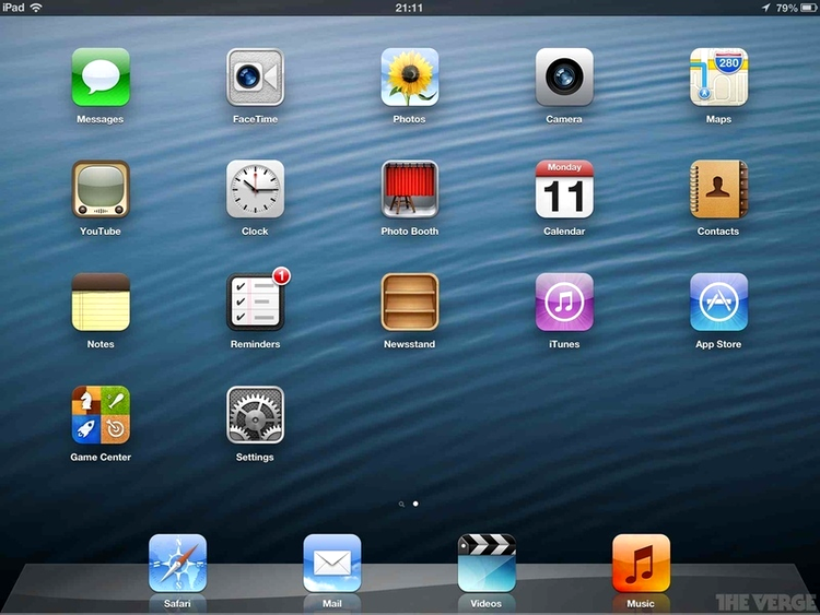 Prezentare iOS 6 pe tableta iPad - click pentru galeria de imagini 