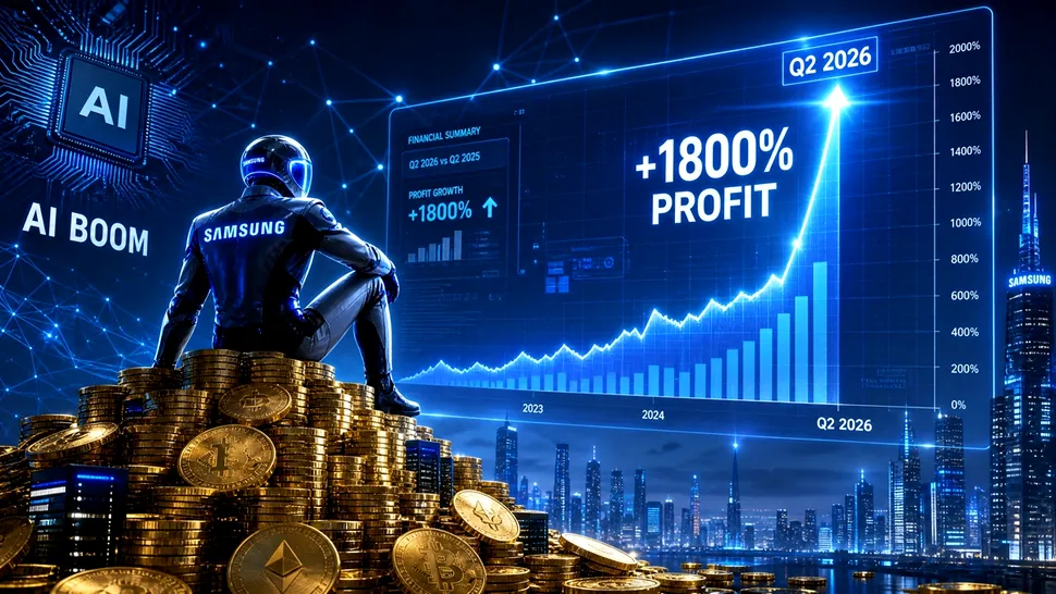 1.800% - Samsung ar putea raporta un profit uriaș în trimestrul al doilea, pe fondul cererii explozive pentru cipuri AI