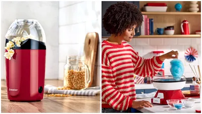 Aparate accesibile de făcut popcorn și vată de zahăr, în oferta actuală a Lidl