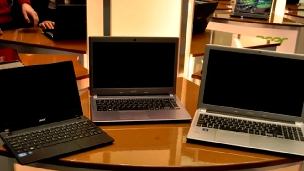 Acer Aspire V5 şi V3 - portabile subţiri, accesibile