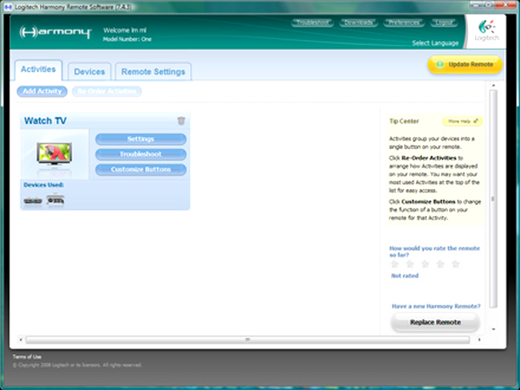 Logitech Harmony One