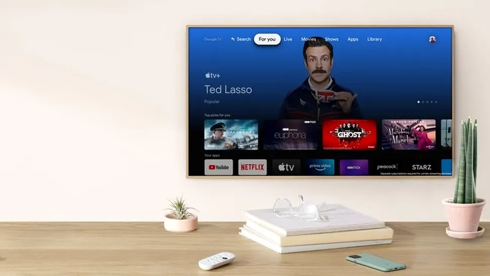 Apple elimină posibilitatea de a cumpăra și închiria filme și seriale din aplicația de Android TV și Google TV