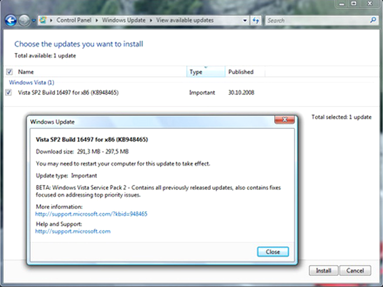Windows Vista SP2
