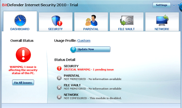 BitDefender Internet Security 2010