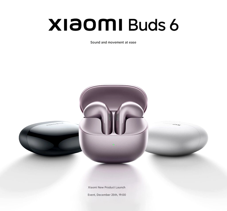 Xiaomi Watch 5 and Xiaomi Buds 6 
