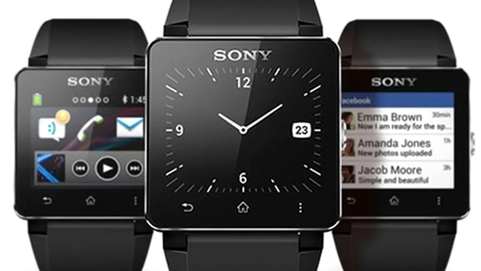 Ceasul inteligent Sony SmartWatch ajunge la generaţia a doua