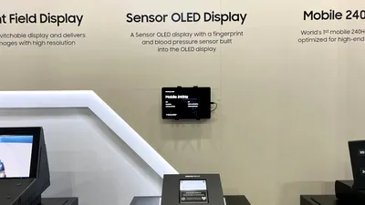 Samsung Display dezvăluie Sensor OLED, o tehnologie care permite citirea simultană a amprentei și pulsului