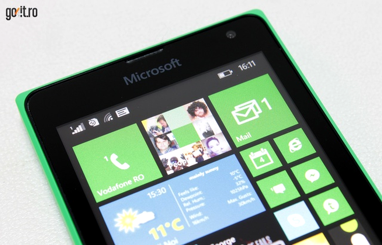 Microsoft Lumia 435: un ecran cu unghiuri slabe şi latenţe mari