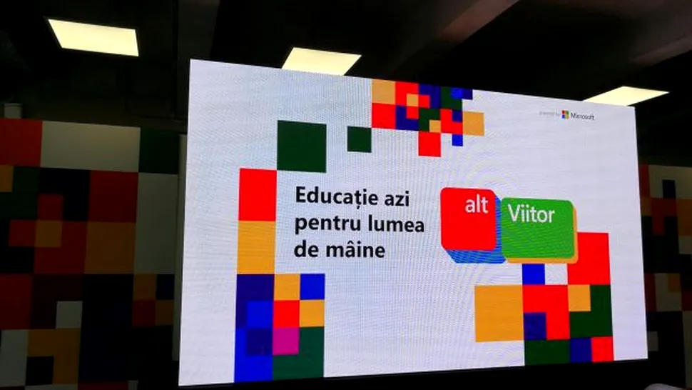 Programul Alt Viitor, finanţat cu 1 milion de dolari, a fost lansat. Elevi şi profesori din România vor dobândi competenţe digitale programând ceasuri inteligente sau jucând Minecraft