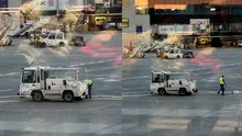 O privire inedită asupra manipulării bagajelor în aeroport (cu un incident neașteptat) – VIDEO