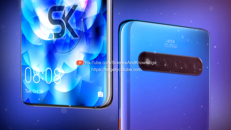 Huawei Mate 30 Pro concept