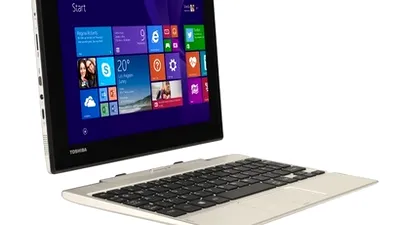 Toshiba a anunţat Satellite Click Mini, o tabletă compactă Windows 8.1 cu tastatură şi ecran de 8,9