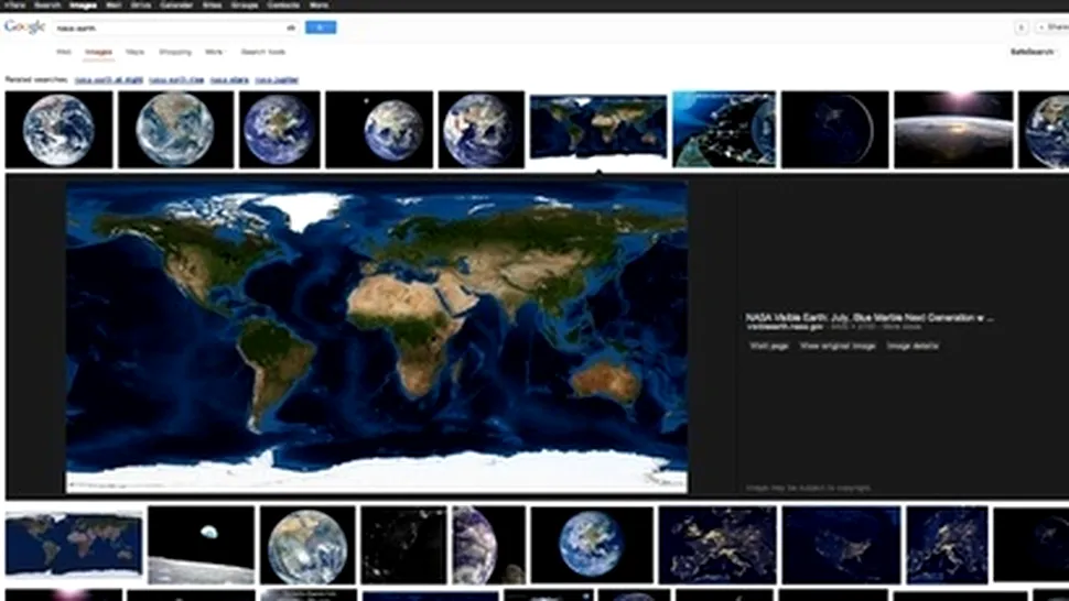 Google Image Search primeşte o interfaţă nouă
