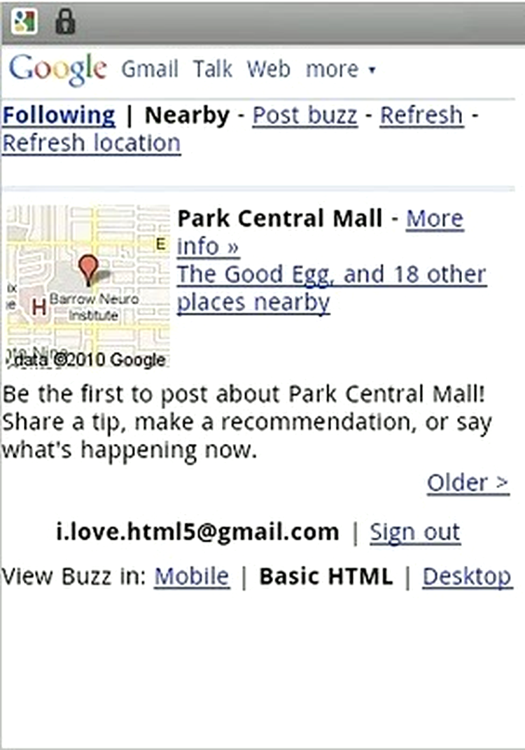 Google Buzz