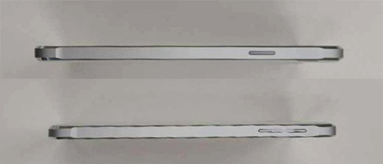 Samsung Galaxy Alpha White: laterale