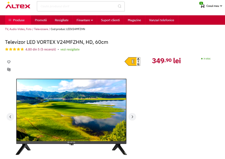 Televizoare Sub 410 Lei La ALTEX Sunt Perfecte Pentru Cei Cu Un Buget Mic