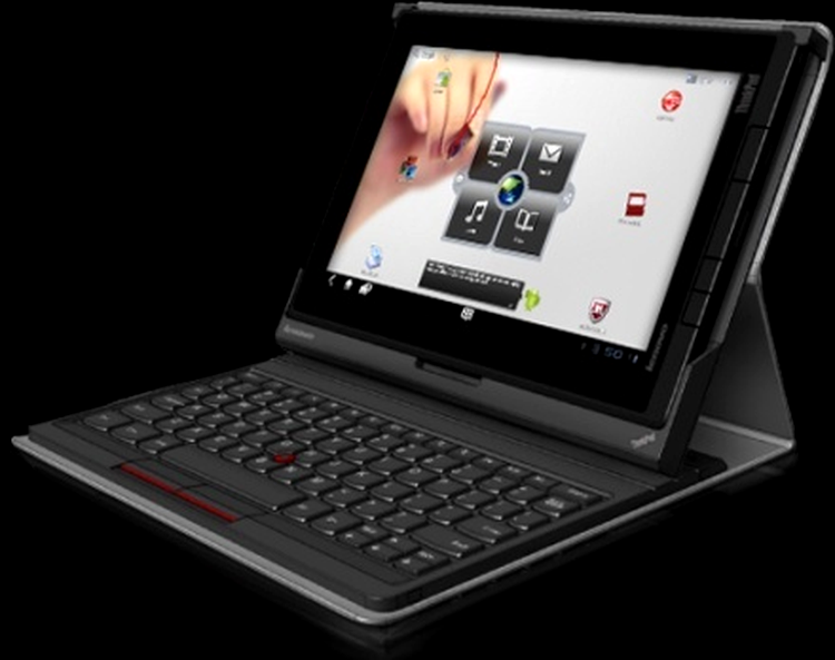Lenovo ThinkPad Tablet cu dock-ul cu tastatură