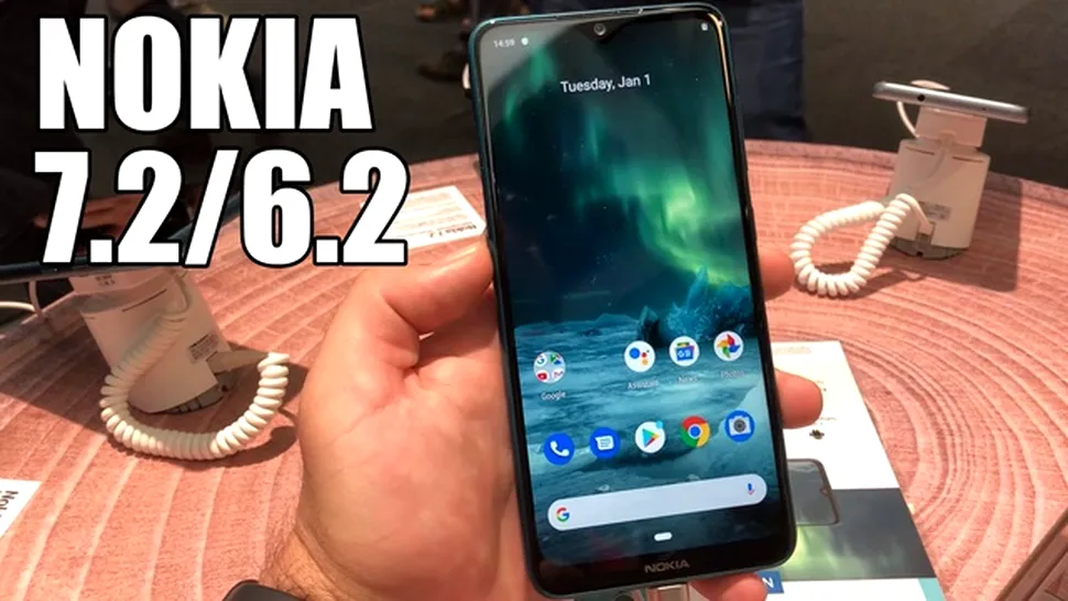 Nokia 7.2 şi 6.2 - 3 camere foto, Android „curat” şi design inedit [VIDEO]