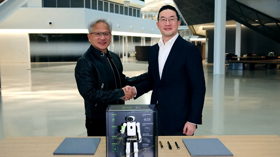 LG pregătește un robot umanoid cu NVIDIA Isaac GR00T. Lansarea este programată pentru 2027