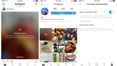 Go4News: Instagram începe să cenzureze anumite imagini şi activează autentificarea în doi paşi