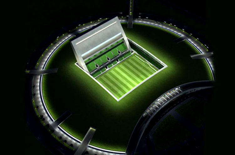The Wall - primul stadion subteran din lume