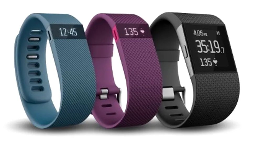 Fitbit lansează noi accesorii pentru fitness: Fitbit Charge, Charge HR şi Fitbit Surge
