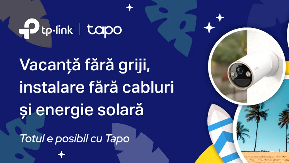 TP-Link prezintă soluțiile smart de supraveghere Tapo, fără cabluri și fără bătăi de cap