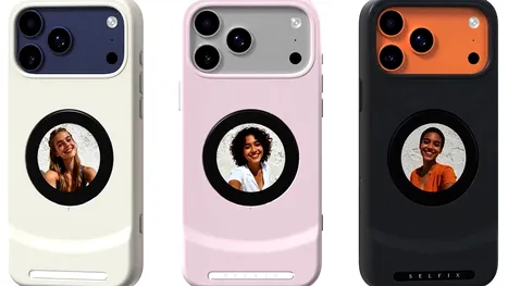 Faceți cunoștință cu Dockcase Selfix, husa cu ecran secundar pentru iPhone 17 Pro