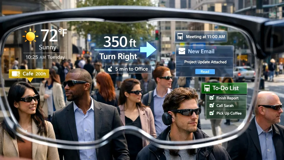 Ochelarii AR accelerează puternic, impulsionată de noile tehnologii și integrarea AI