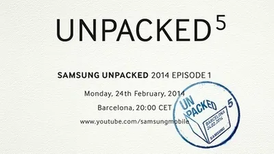 Samsung va organiza un eveniment Unpacked la MWC 2014, Galaxy S 5 pare cea mai plauzibilă noutate