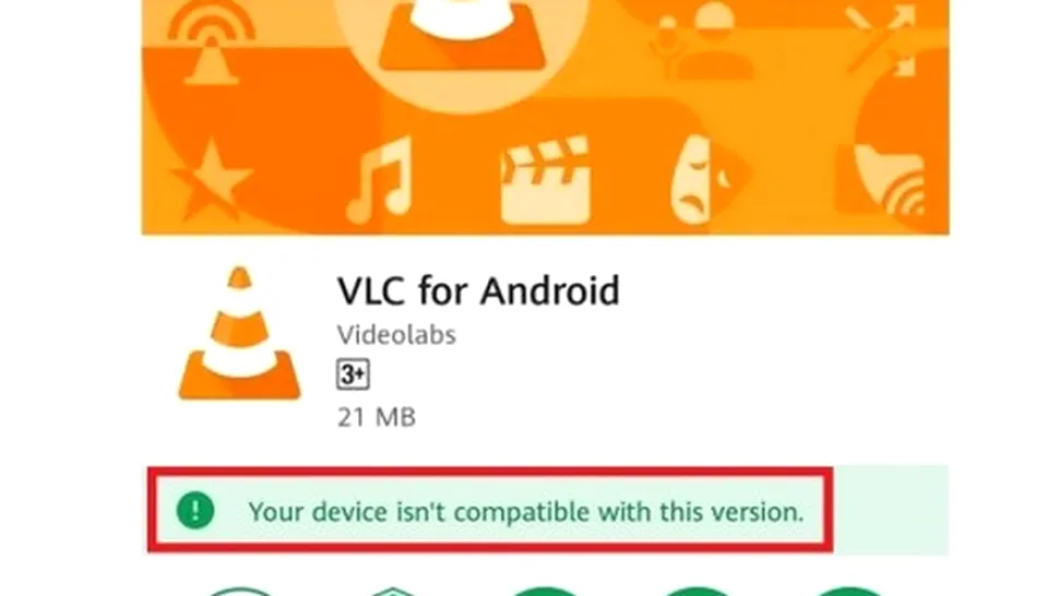 Aplicaţia VLC nu mai poate fi instalată pe telefoane Huawei