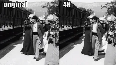 Unde a ajuns tehnologia: un film din secolul 19 a fost îmbunătăţit la rezoluţie 4K 60 FPS folosind algoritmi AI. VIDEO