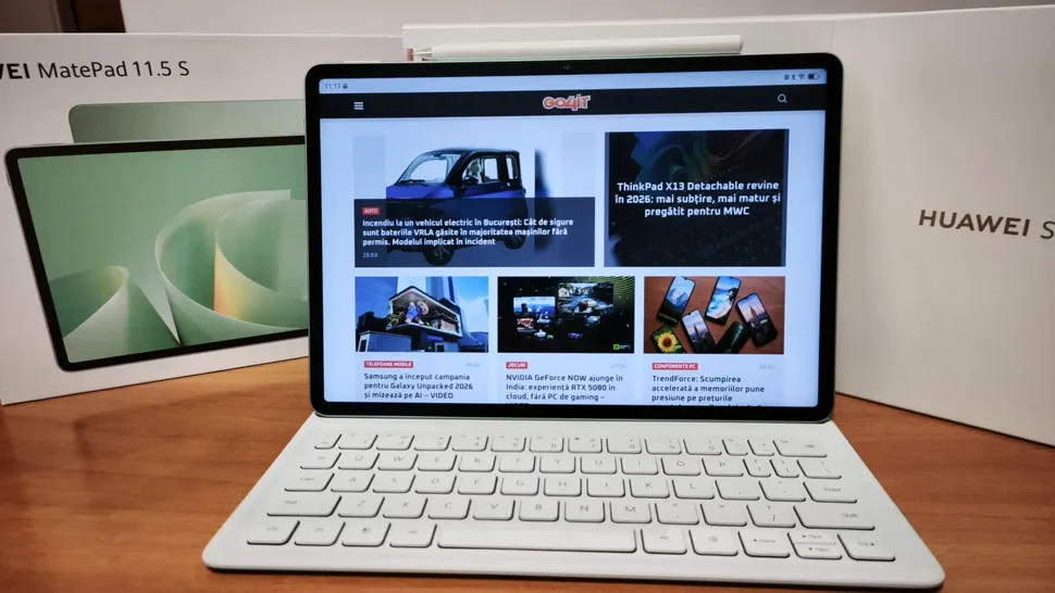 HUAWEI MatePad 11.5S - Redefinirea conceptului „paperless” între creativitate și performanță reală